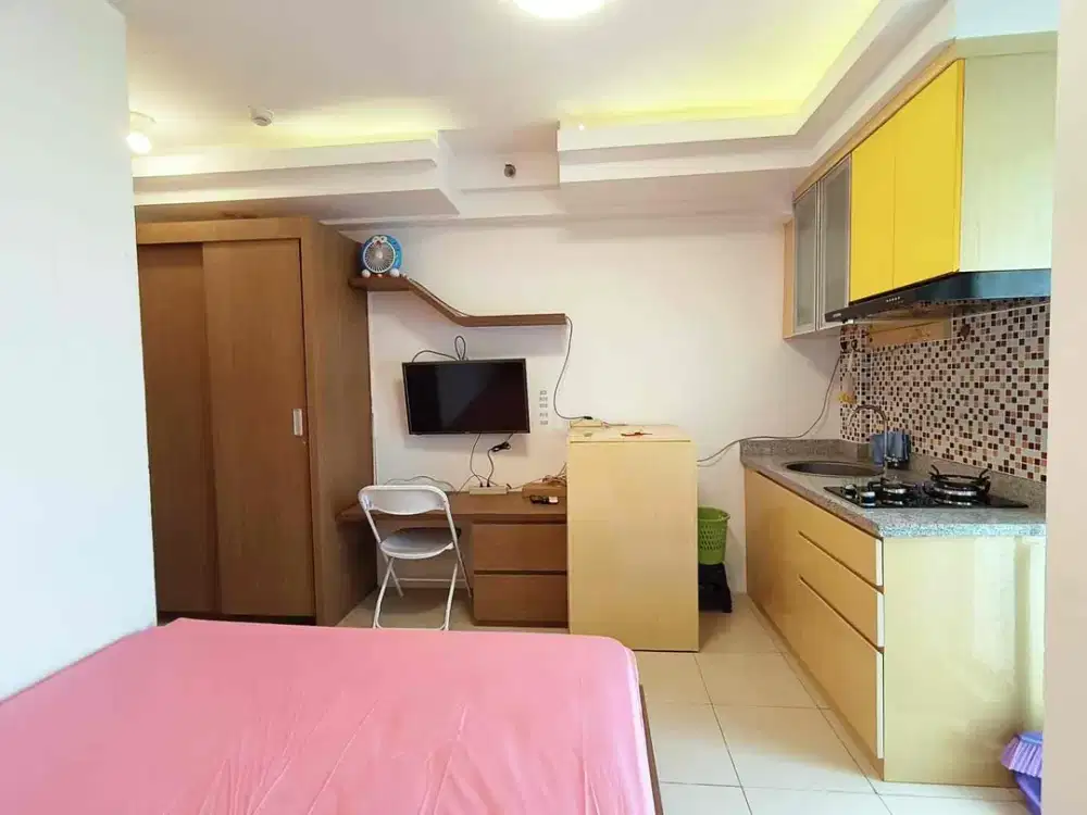 Sewa Murah! Studio Fullfurnished Tower Edelweis Apartemen Bassura City