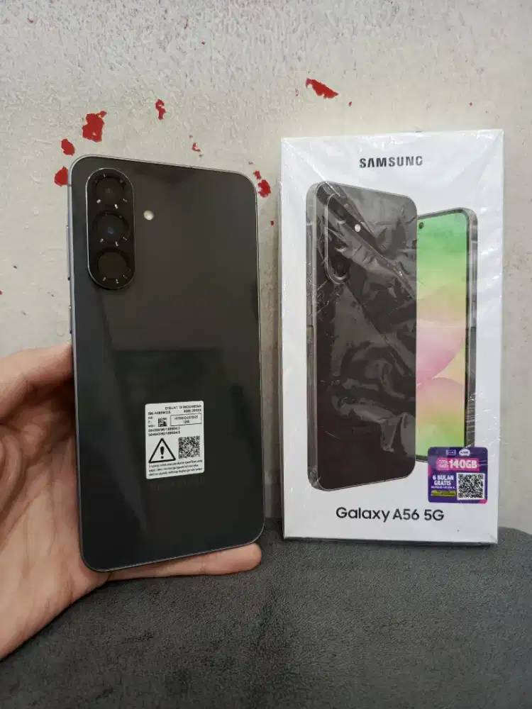 Samsung A56 5G 8/256 Resmi, Garansi Panjang, Seperti Baru, Fullset