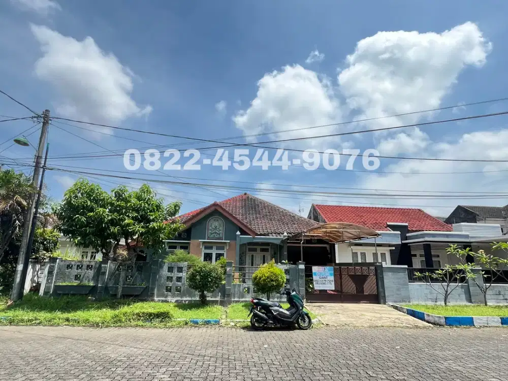 Rumah murah Araya Blok depan Luas 450m Malang