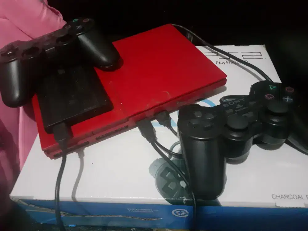 Ps2 slim matrix limited red edition