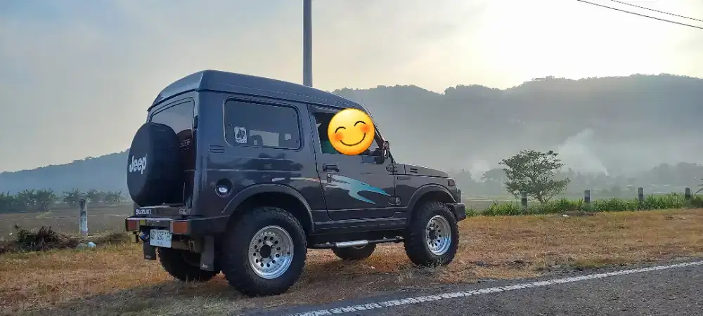 Suzuki Katana GX 95 Ungu Tua Metalik