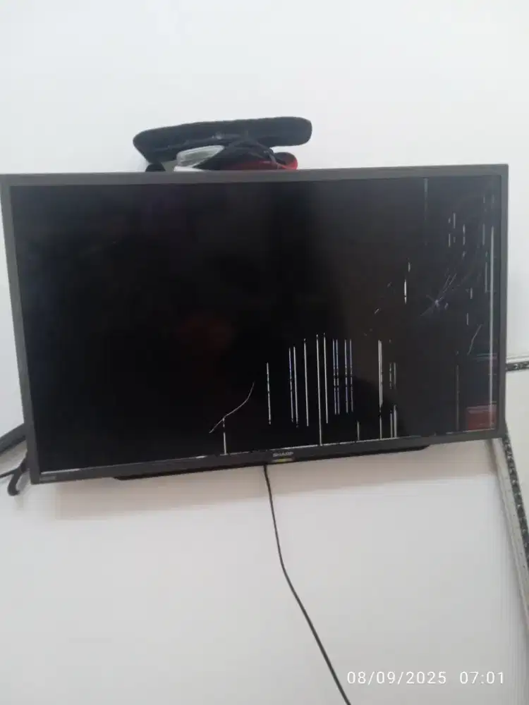 TV bekas ke tiban gosokan