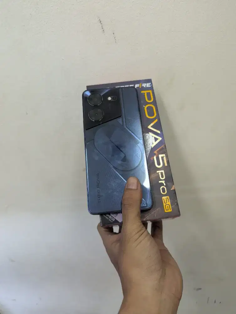 TECHNO POVA 5 PRO 8/256FULLSET MURAH SIAP PAKAI