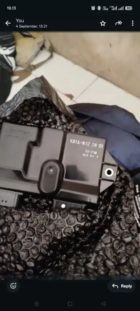 ecu motor, nomor seri ada si gambar