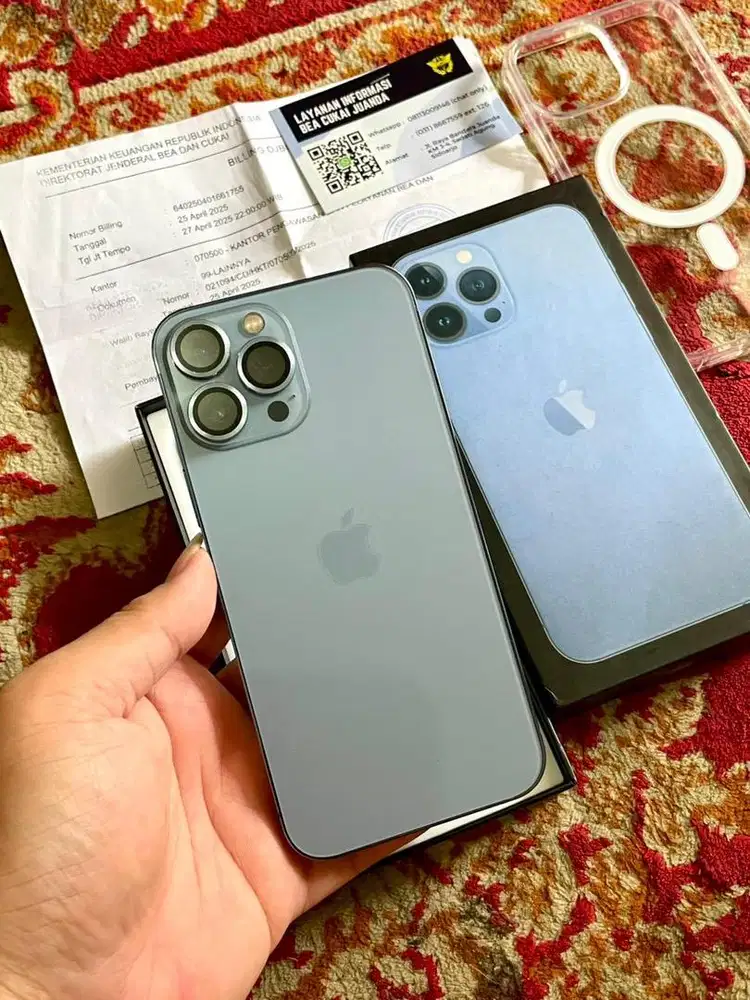 Iphone 13 promax 256gb regist beacukai