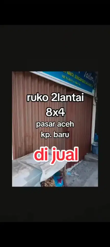 Ruko 2 lantai 8x4