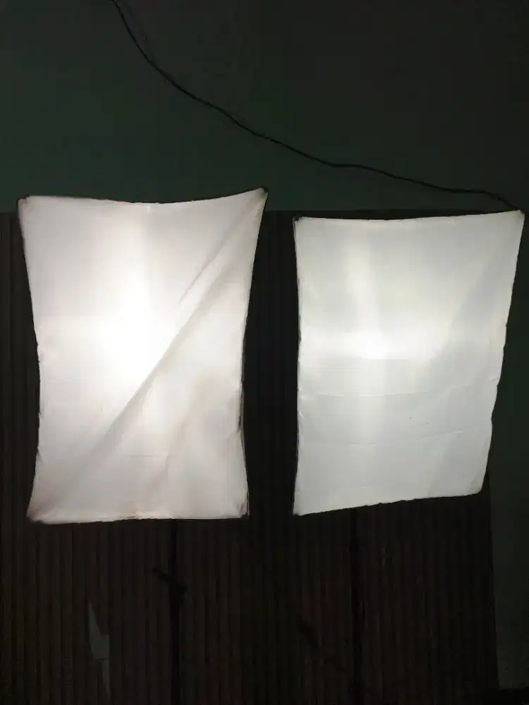 2 Soft box lighting masih bagus dijual gak Guna lagi