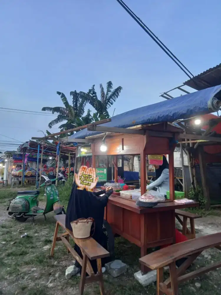 di jual gerobak angkringan
