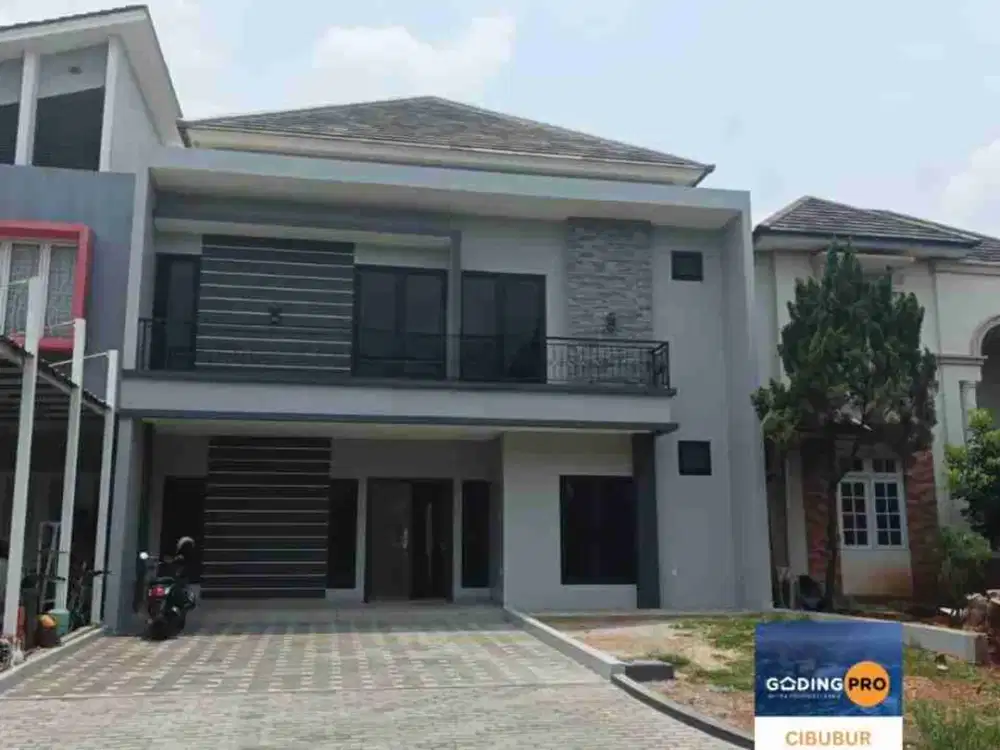 Dijual Rumah Mewah 2 Lantai Like New Di Kota Wisata
