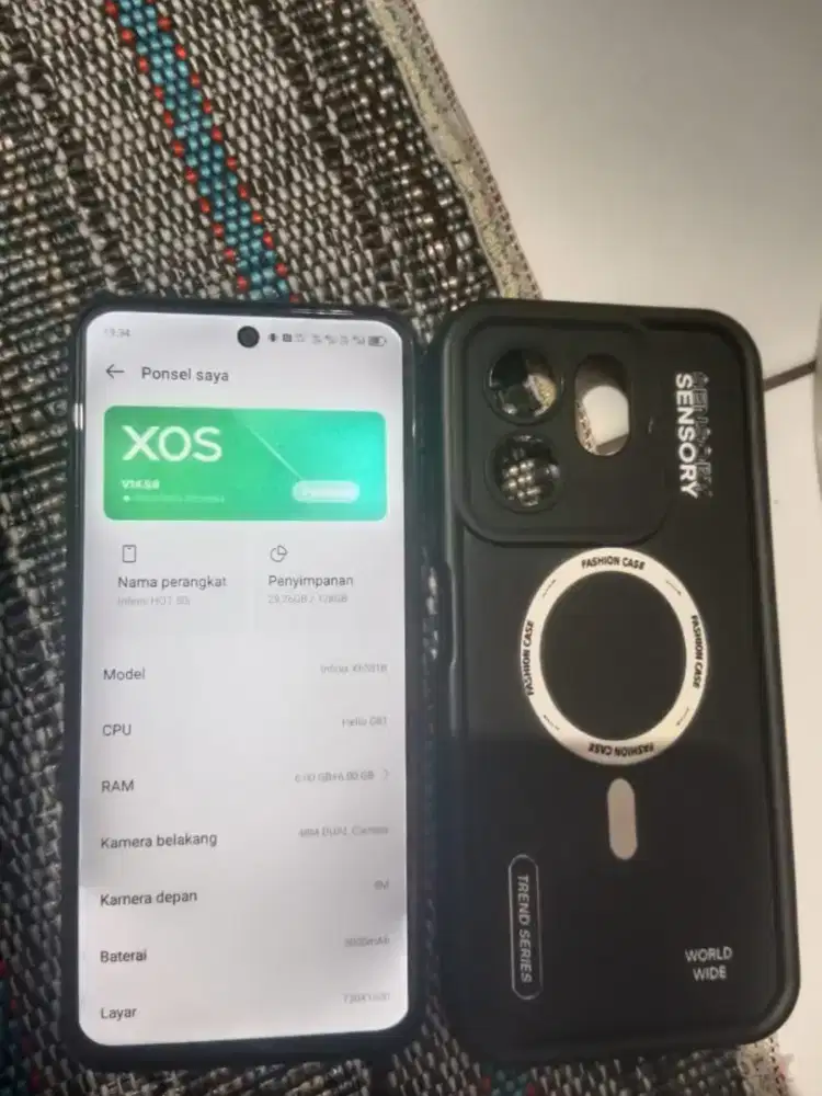 infinix hot 50i ram 6/128 GB