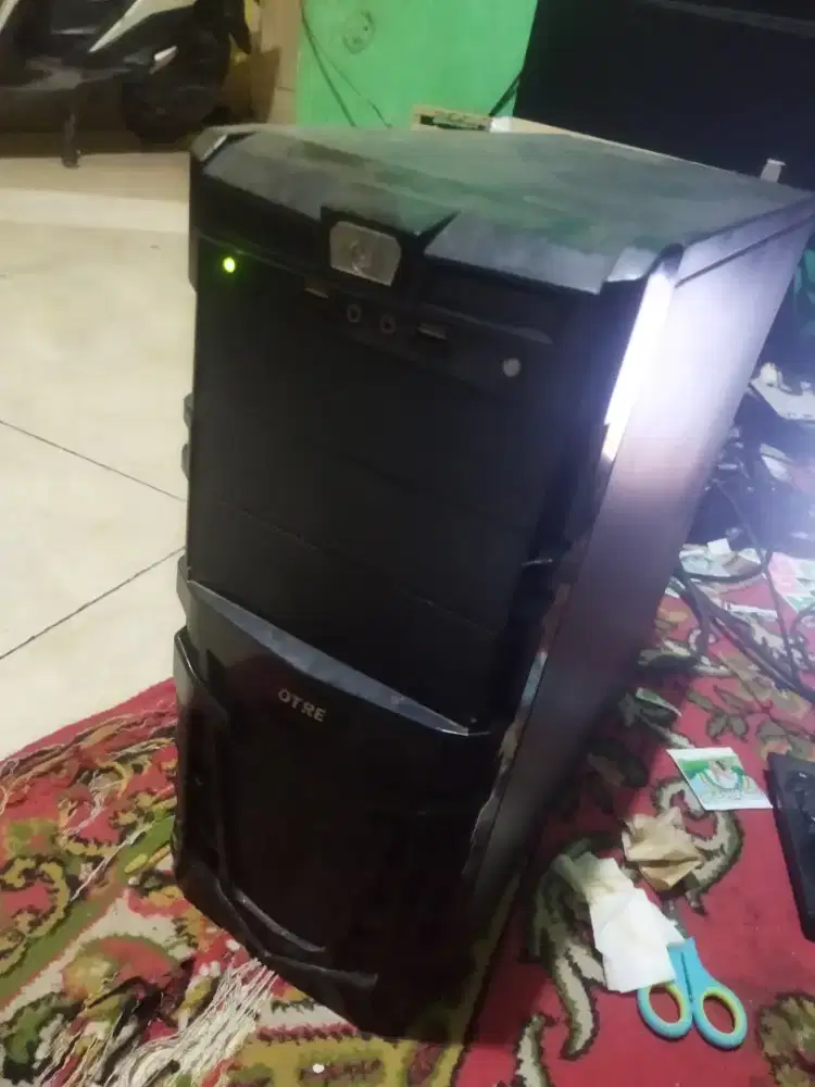 cpu komputer dan monitor