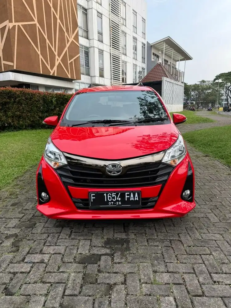 CALYA G 1.2 MT 2021, ODO 4rb perak record toyota, kondisi seperti baru