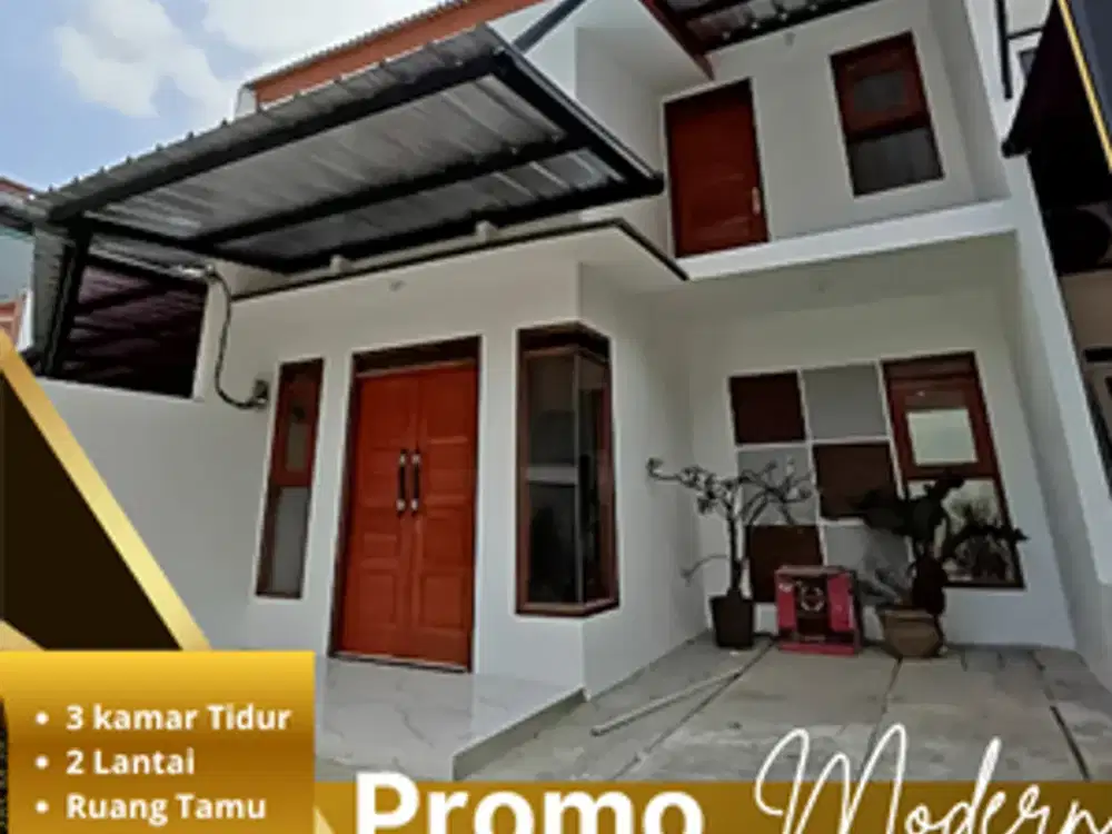 Promo hunian 2 lantai akses strategis harga terjangkau mulai 350 juta