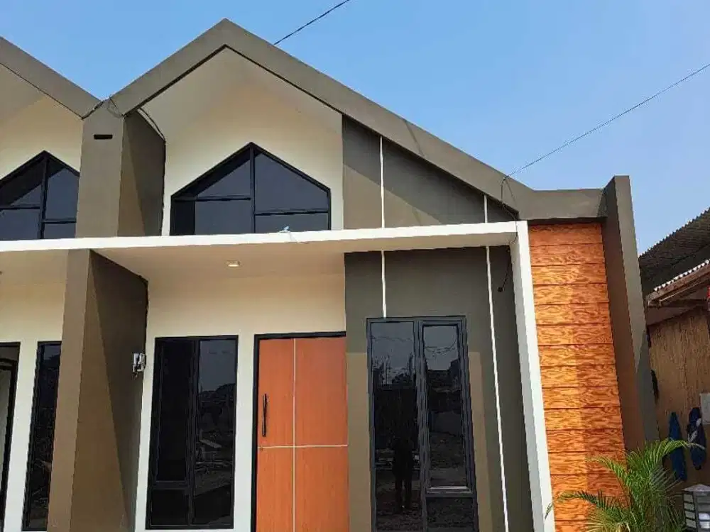 Rumah cantik desain modern 2 kamar cash dan bertahap hanya 200jutaan