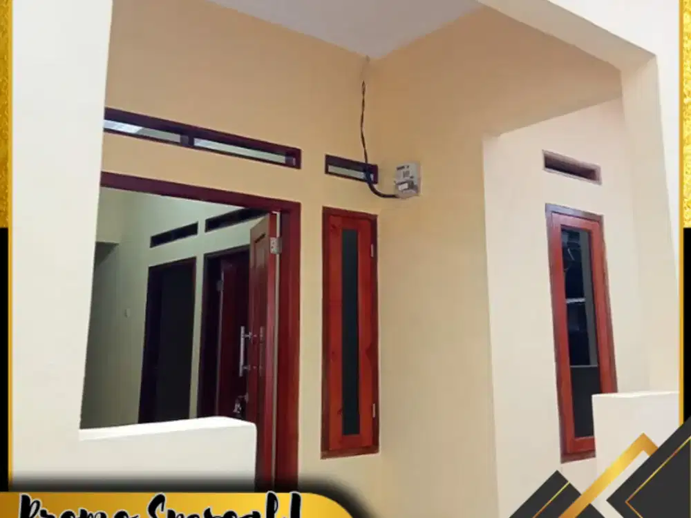 HUNIAN MODERN 2 KAMAR AKSES STRATEGIS 10 MENIT DARI STASIUN