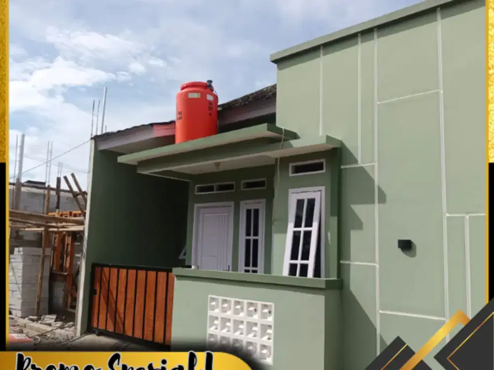 RUMAH MURAH 2 KAMAR SIAP HUNI AKSES STRATEGIS 10 MENIT DARI STASIUN