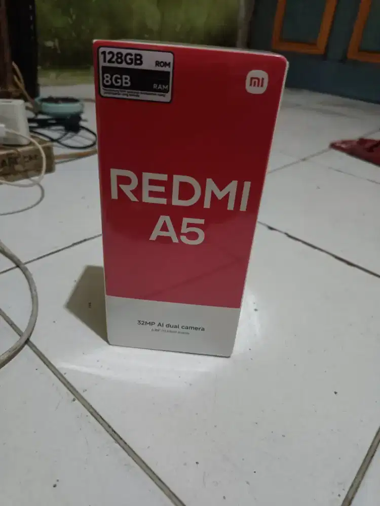Dijual hp redmi a5 segel 4+4/128
