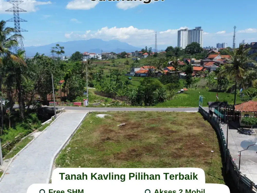Last Chance! Kavling Cluster SHM Jatinangor, 7 Menit RS AMC