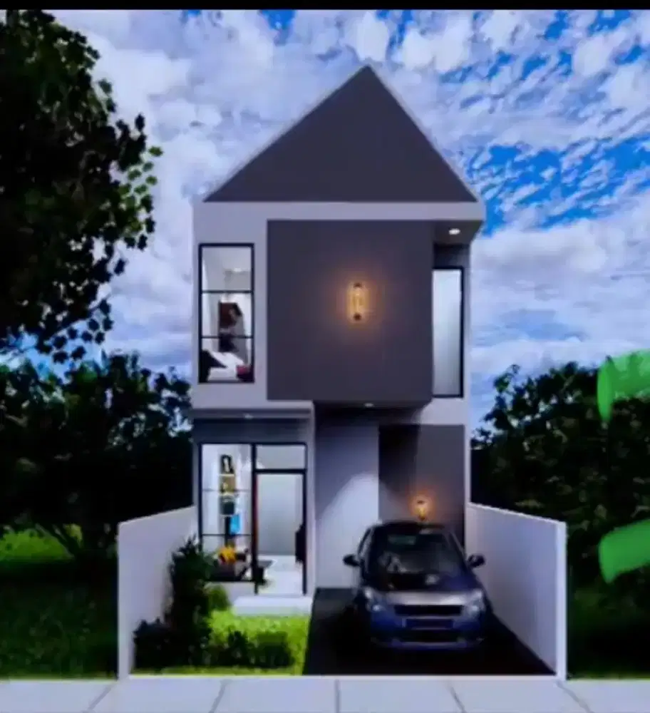 Rumah 2 Lantai harga 1 Lantai