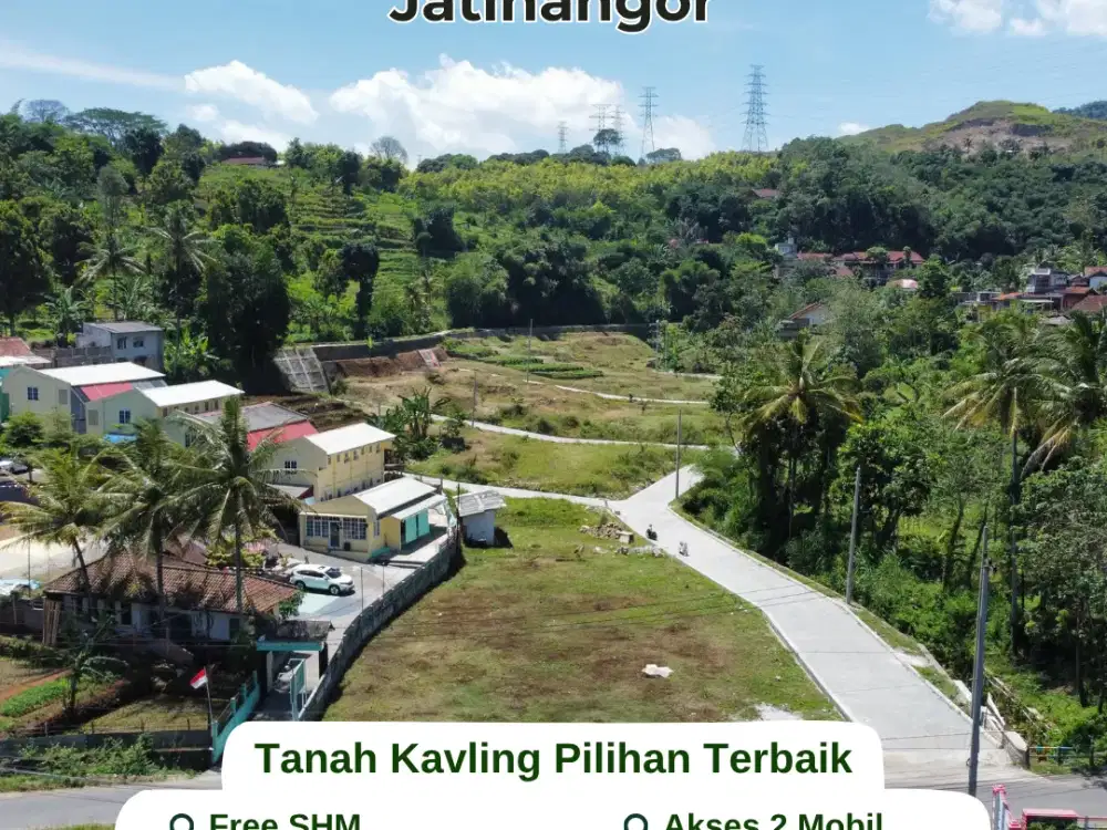 Cepat & Tepat! Kavling SHM Jatinangor, Lokasi Paling Diminati
