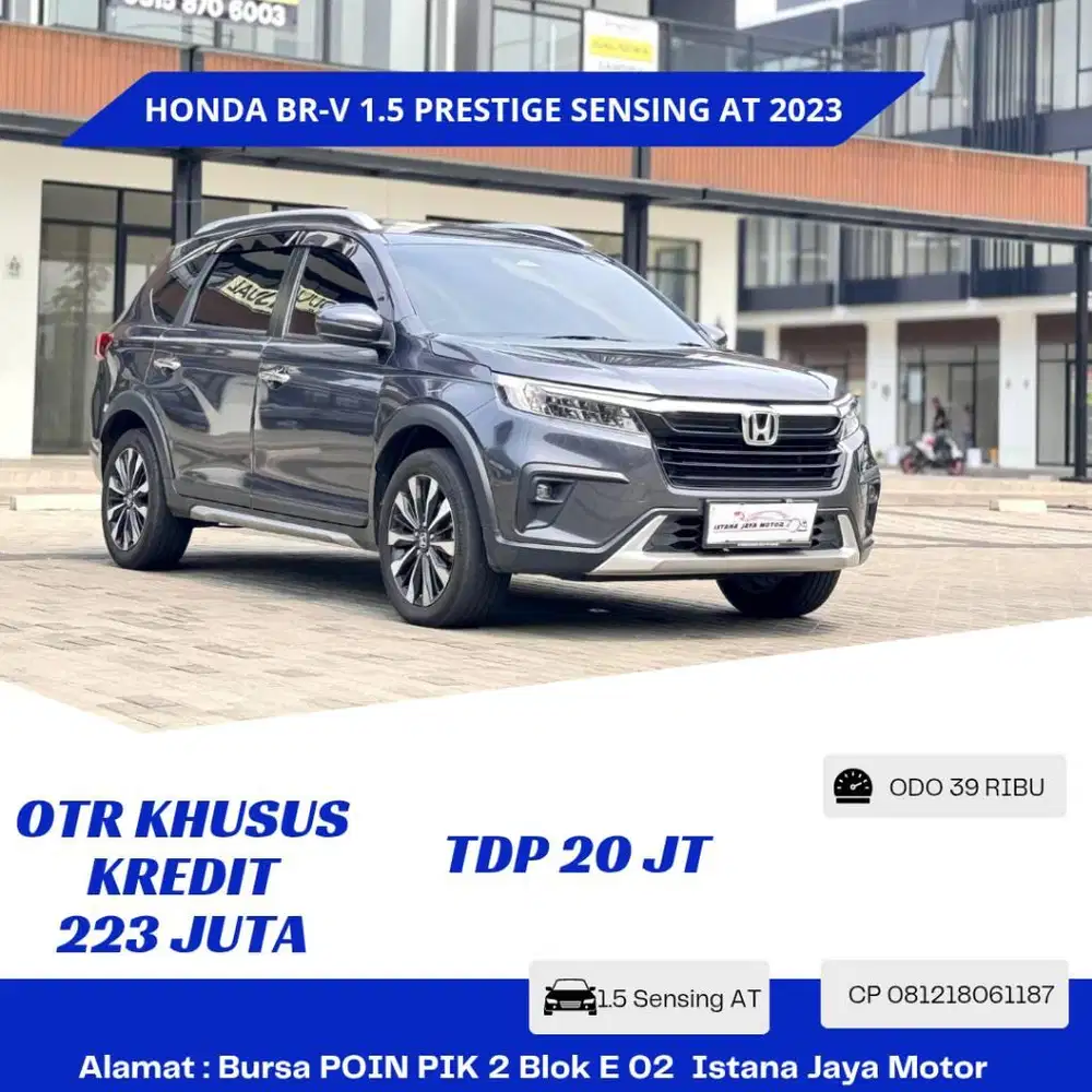 HONDA BR-V PRESTIGE SENSING 1.5 AT 2023 ABU