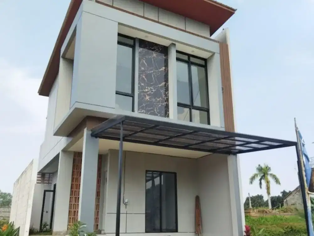 VIEW PANORAMA KOTA BANDUNG! Rumah Dekat Kampus Widyatama Cikutra di Cluster Dago