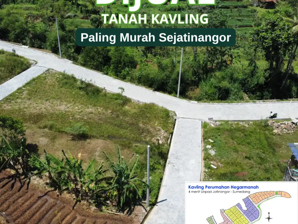Penawaran Terbatas Akhir Bulan! Kavling Cluster SHM Jatinangor Asri