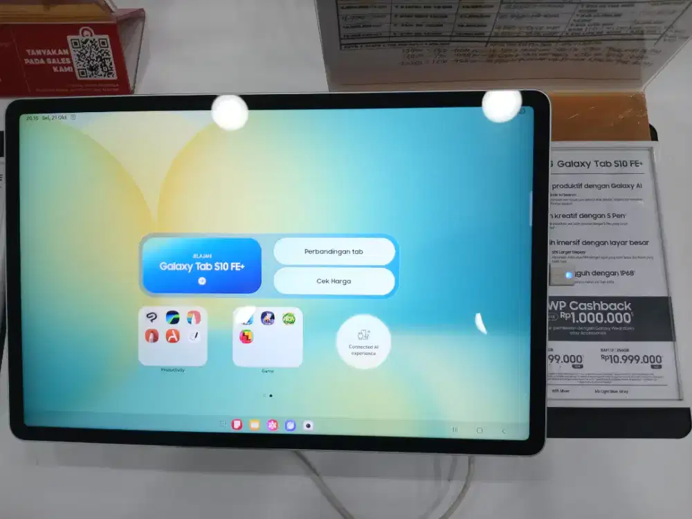 SAMSUNG TAB S10 FE+ WIFI 12/256 GB