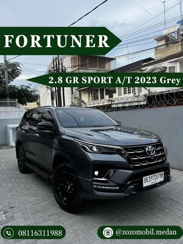 Toyota Fortuner 2.8 GR SPORT 2023 GREY