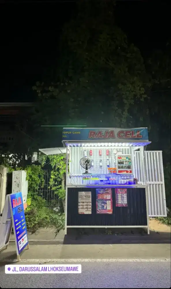 Kontener untuk jualan