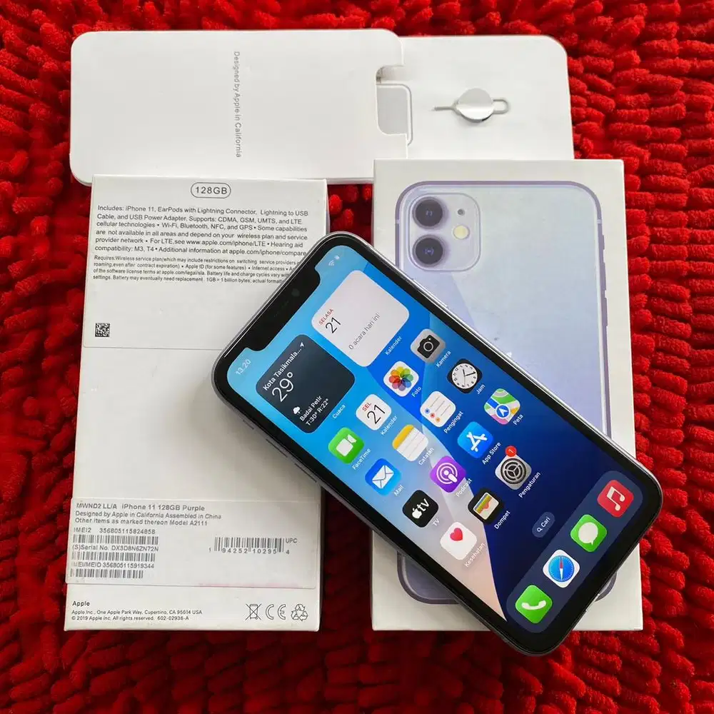 IPhone 11 128GB Lengkap