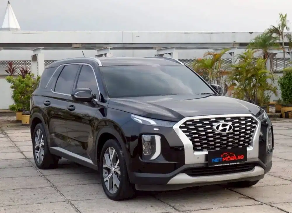 HYUNDAI PALISADE 4X2 SIGNATURE 2.2 AT TURBO DIESEL 2021 - HITAM