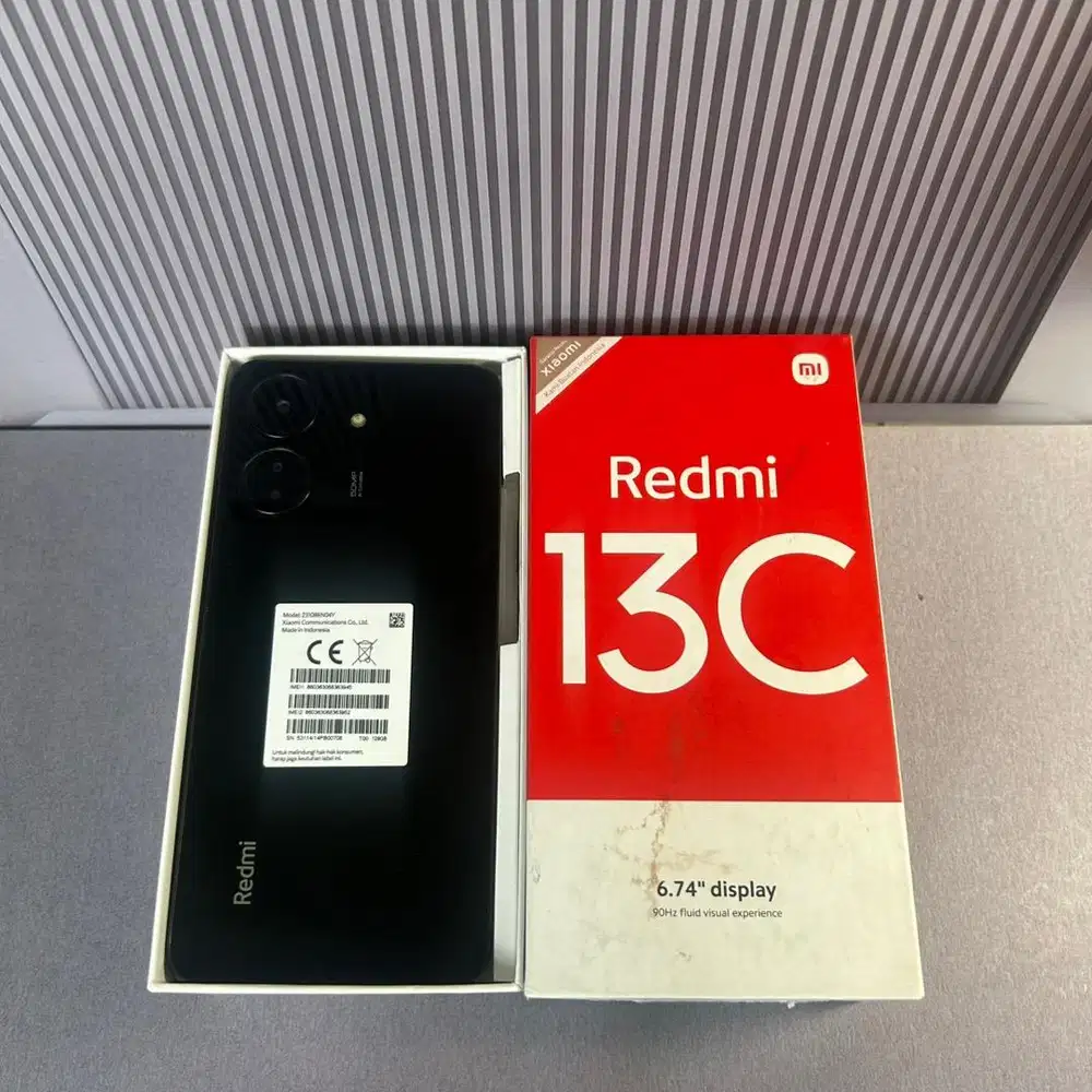 Redmi 13C 6/128GB Resmi Indonesia
