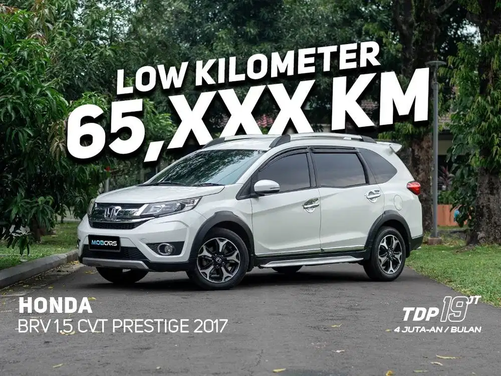 KM LOW! BRV E CVT PRESTIGE 2017 SUV Automatic Honda