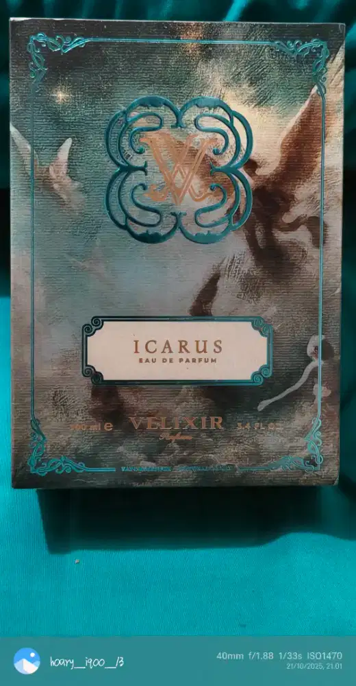Velixir Icarus 100ML baru dan segel