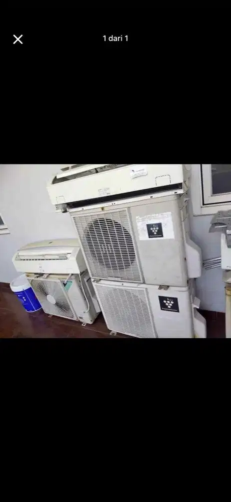 Terima ac bekas rusak