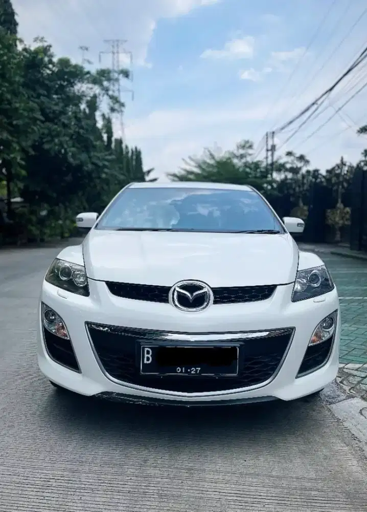 2012 MAZDA CX-7 HIGH PUTIH TYPE TERTINGGI 2.3 CC TURBO BAGUS BANGET