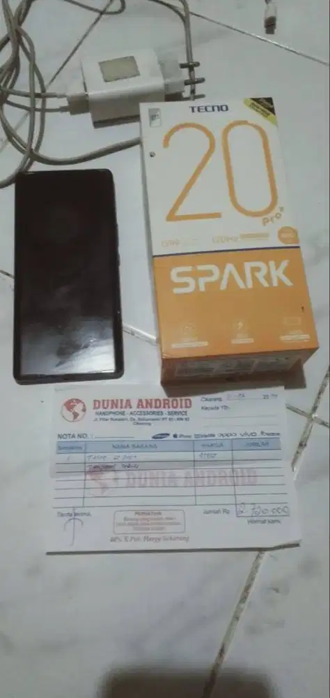 Jual hp Tecno spark 20 pro plus