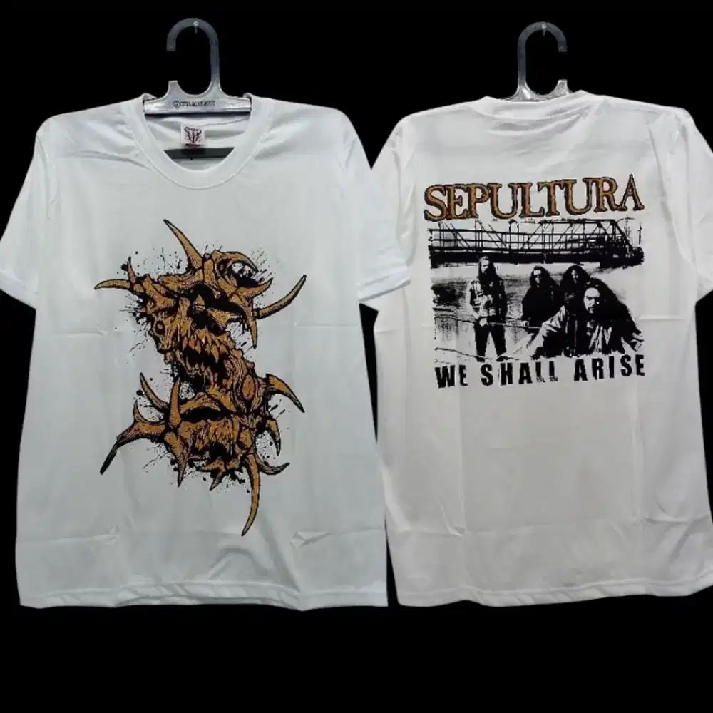 Kaos band Sepultura (built up combed 24s)