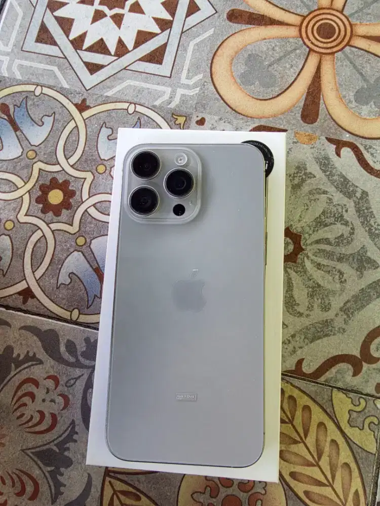 Iphone 15Promax 256GB, garansi Blibli sd 2026, Mulus, Fullset, Ori!