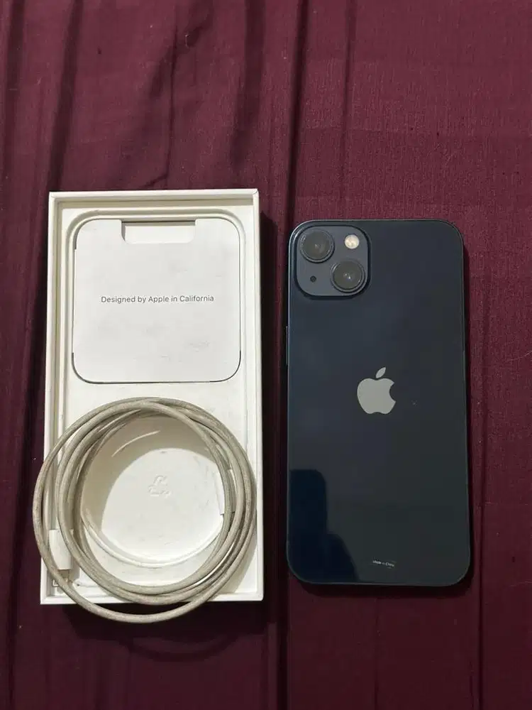 IPHONE 13 128GB RESMI SA/A FULLSET BH 100% GARANSI ON LIKENEW MURAH !