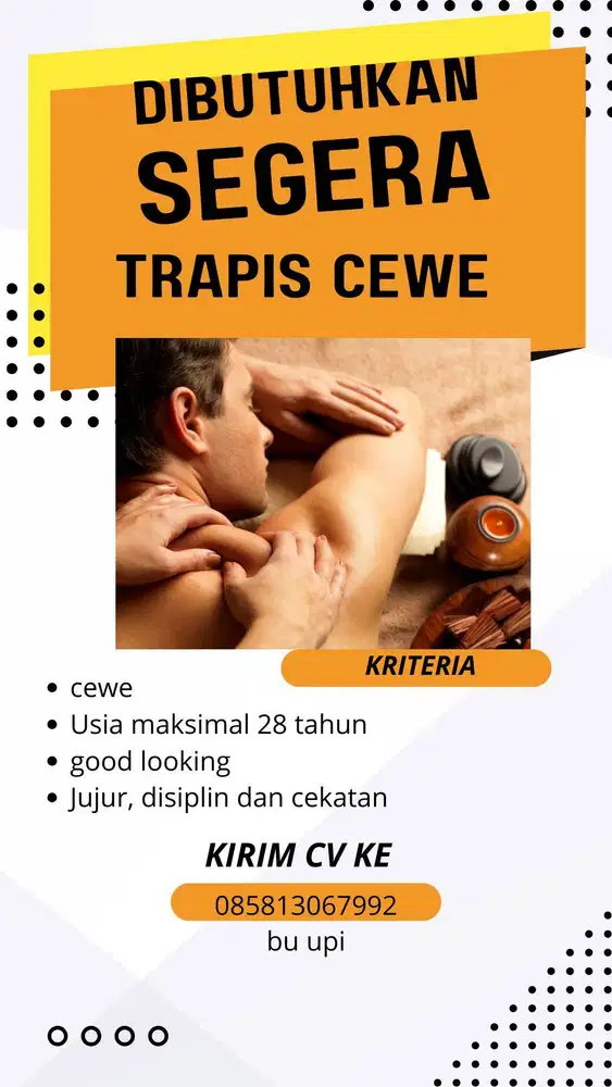 TRAPIS PIJAT DIbUTUHKAN