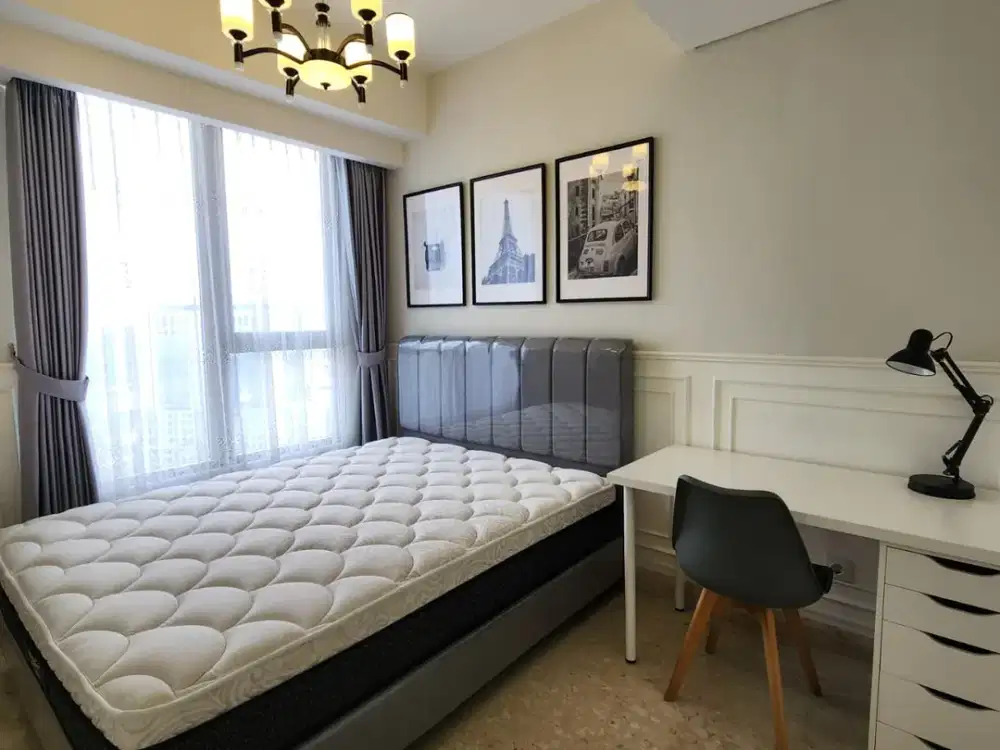 Apt Gold Coast 113m2 lantai 29 furnished mewah view lepas