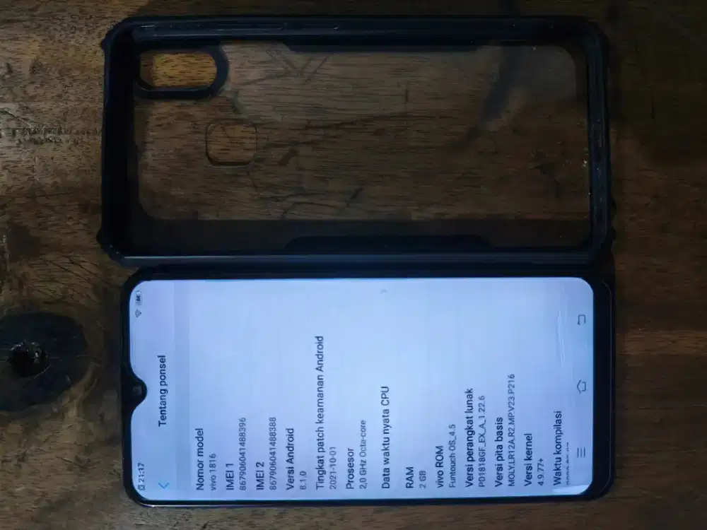 Vivo y91 ram 2 internal 16