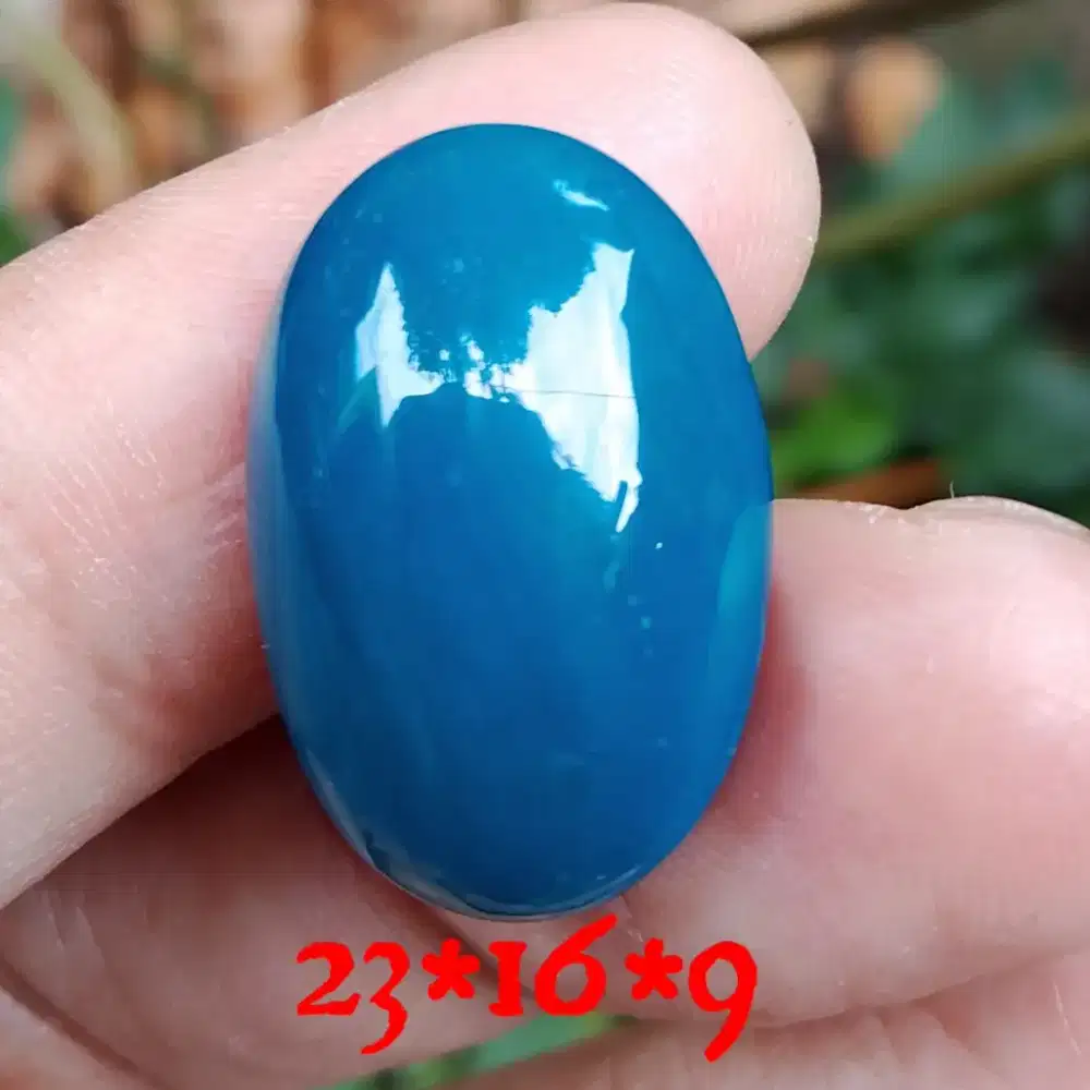 Natural bacan Doko bluish dim 23*18*9 net harga