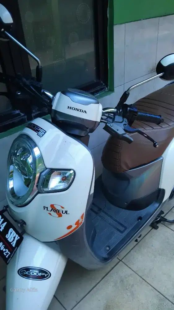 Jual honda scoopy thun 2017 ,ss lngkap, pjak hidup