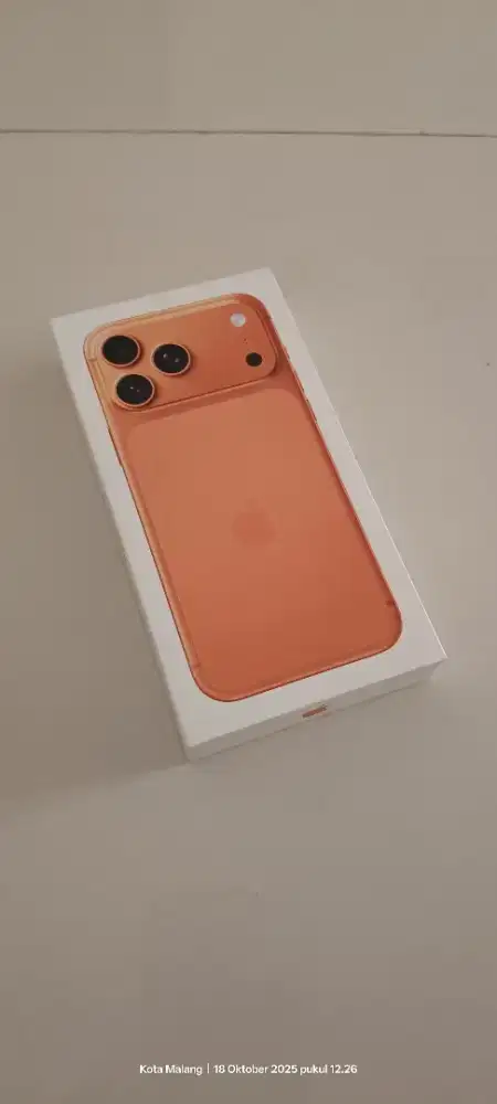 Iphone 17 pro 256 gb resmi indo