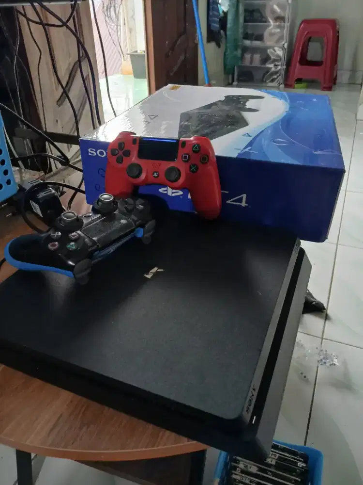Ps4 slim 500gb original + tv