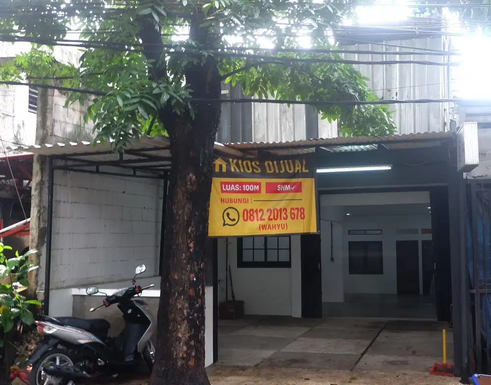 Dijual Kios / Ruang usaha strategis ciracas - labschool & growth padel