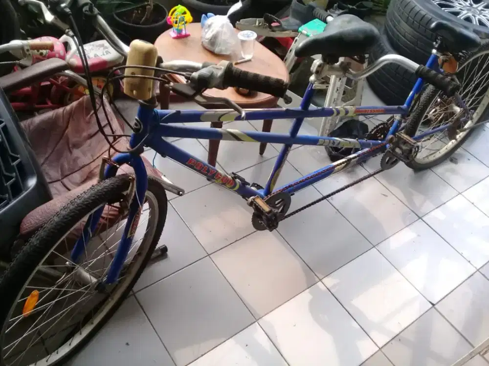 Sepeda tandem polygon impression AX
